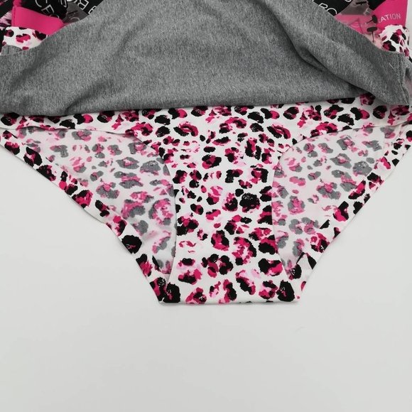 BCBGeneration Lot Of 5 Womens Cheeky Panties Multicolor Leopard Stretch M New - Picture 4 of 9